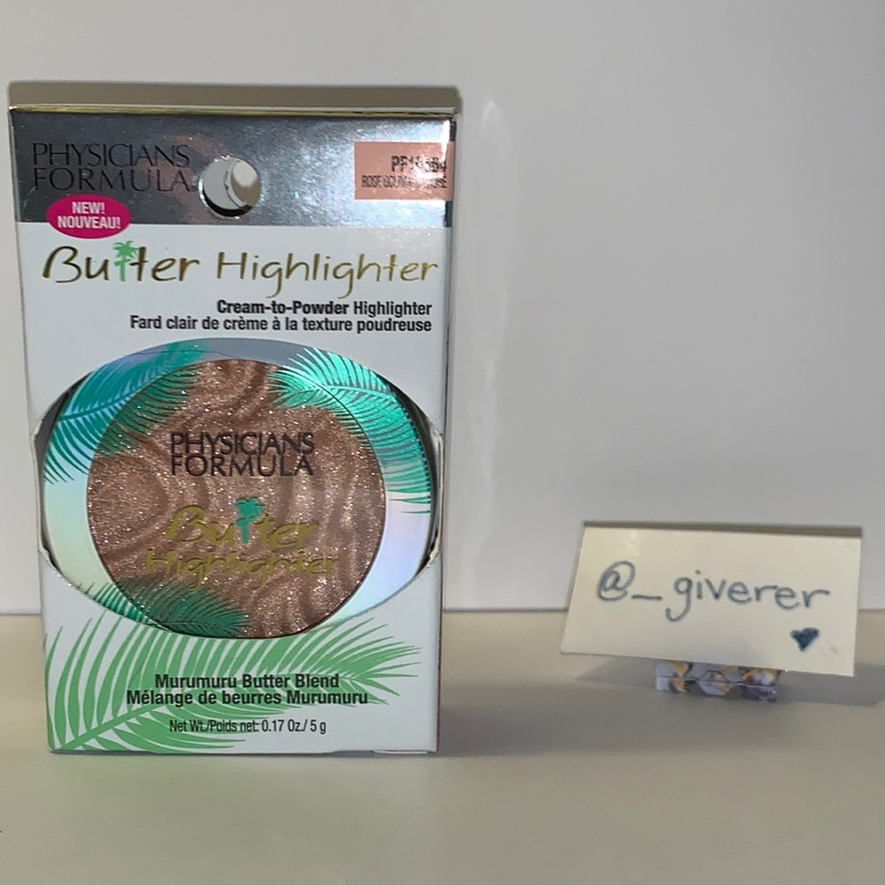 BNIB Rose gold Butter Highlighter Physicians Formula